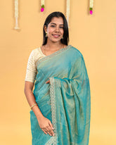 SC3567 - Shimmer With Heavy Stone Saree